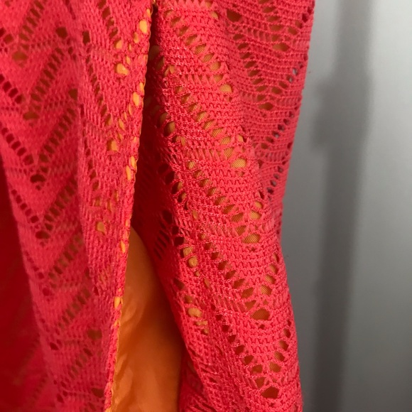 Nine West fun & flirty Coral/Orange Dress 👗 - Picture 5 of 6